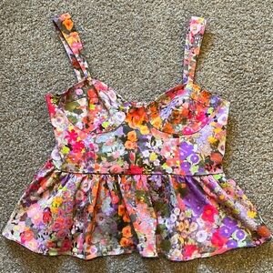 Hutch Floral Tank Top - Multicolor